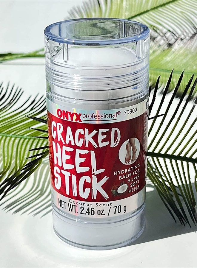 Cracked Heel Repair Balm Stick for Dry Cracked Feet Treatment - Moisturizing Heel Balm Rolls On So No Mess Like Foot Cream Foot Lotion - Rescues Cracked Feet for Skin So Soft