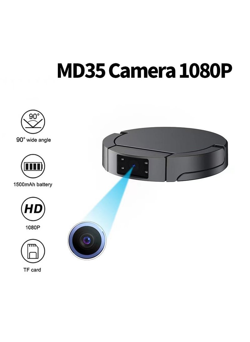 MD35 Carb Desktop Camera HD 1080P Plug in Card Cam 180 Degree Rotating Home and Outdoor Cameras For Deliveryman Type-c to USB