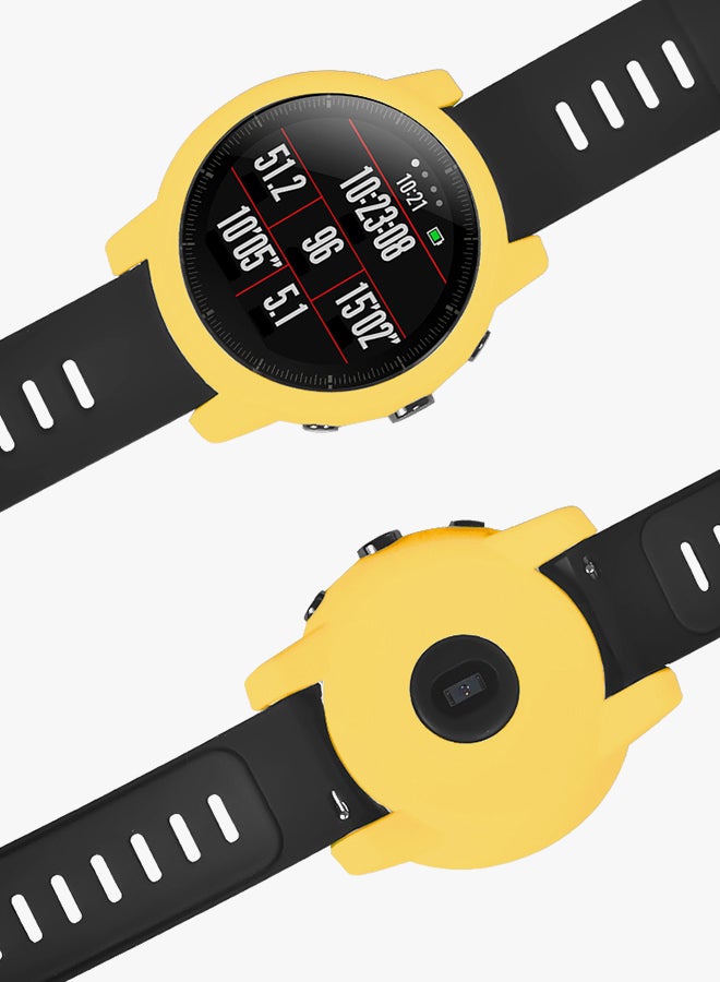 Stratos Silicone Watch Case Yellow