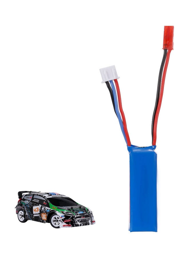 7.4V 400mAh battery 9x3x6cm