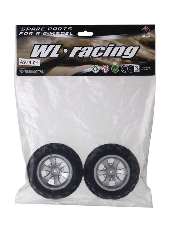 2-Piece Rc Car Left Tire For A979 01 RM1109-1