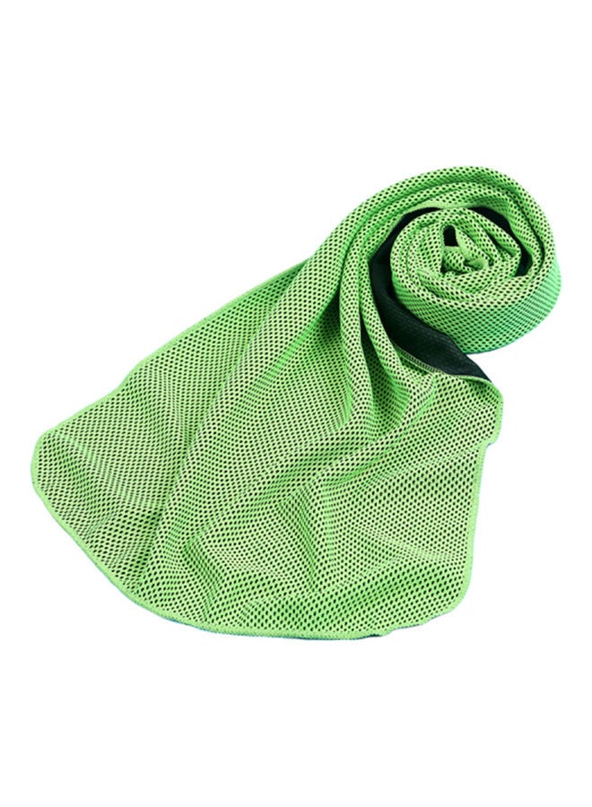 Multipurpose Quick-Dry Cold Towel Green 10x10x5cm