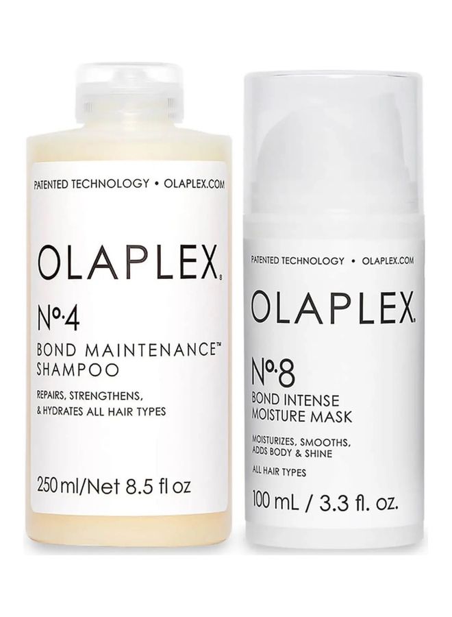 No. 4 Bond Maintenance Shampoo 250ml and No. 8 Bond Intense Moisture Mask 100ml 350ml