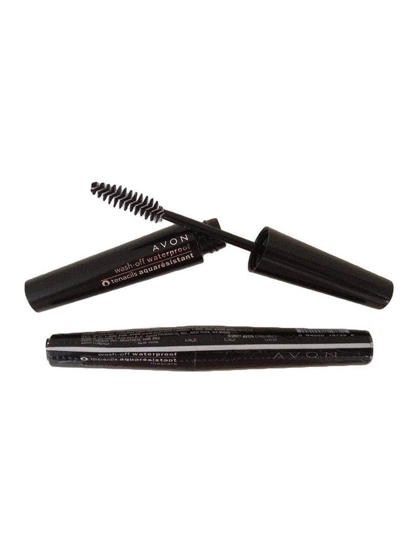 Wash-Off Waterproof Mascara Black