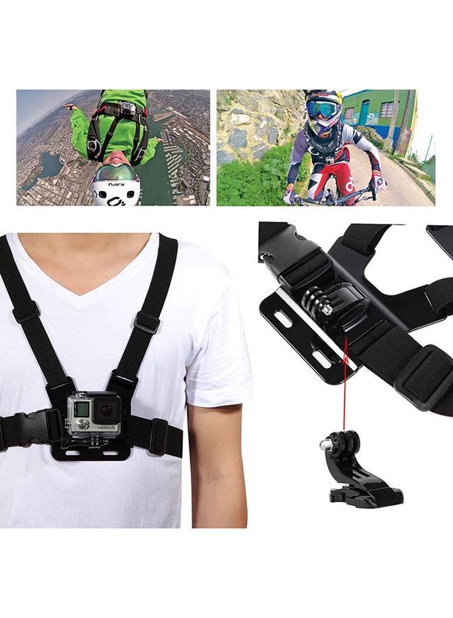 8-In-1 Outdoor Sports Strap Accessories Kit Black