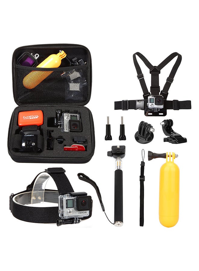 8-In-1 Outdoor Sports Strap Accessories Kit Black