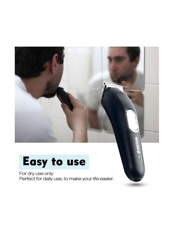 Professional Electric Hair Trimmer Set Black/Silver
