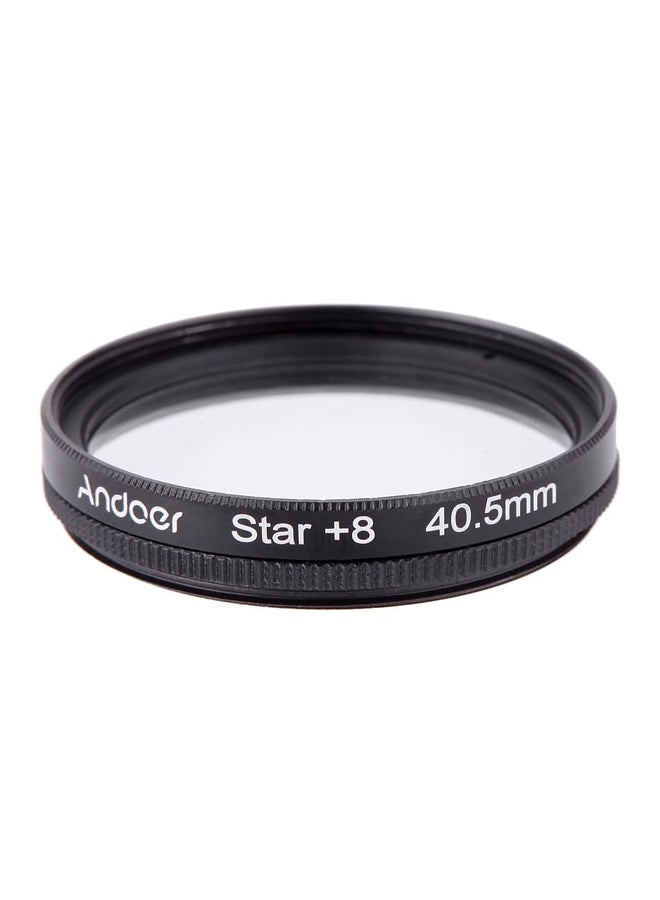 Camera Lens Filter Kit With Case 4.05cm Black