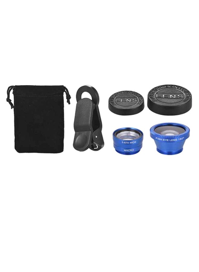 Universal Clip Lens Kit Blue/Black
