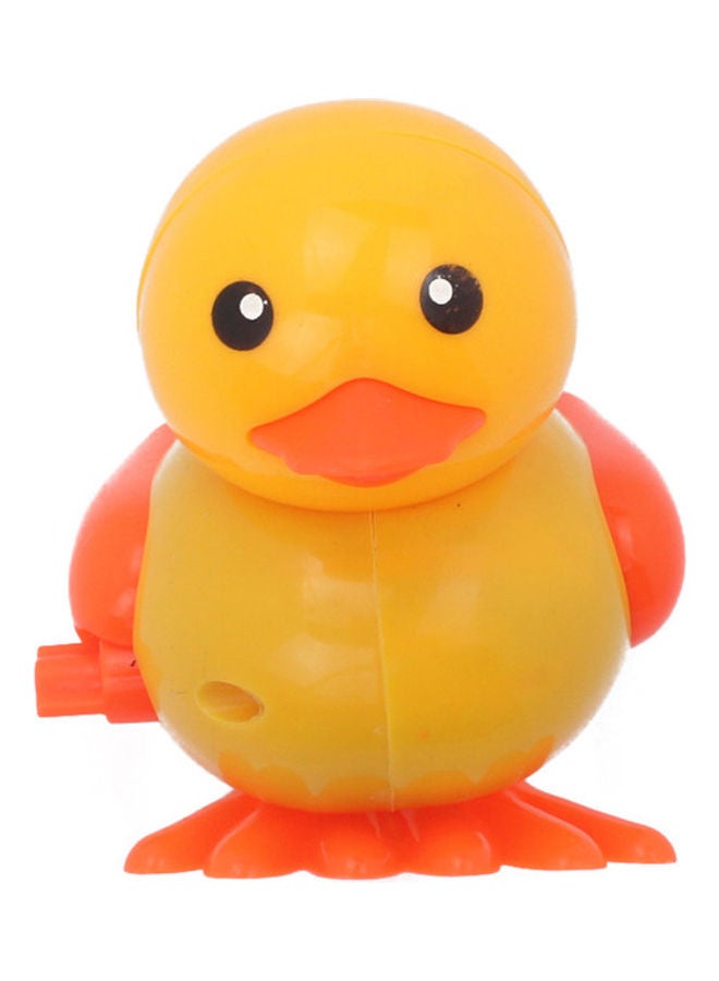 1-Piece Wind Up Jumping Duck Toy For Kids 7x7.5x9cm