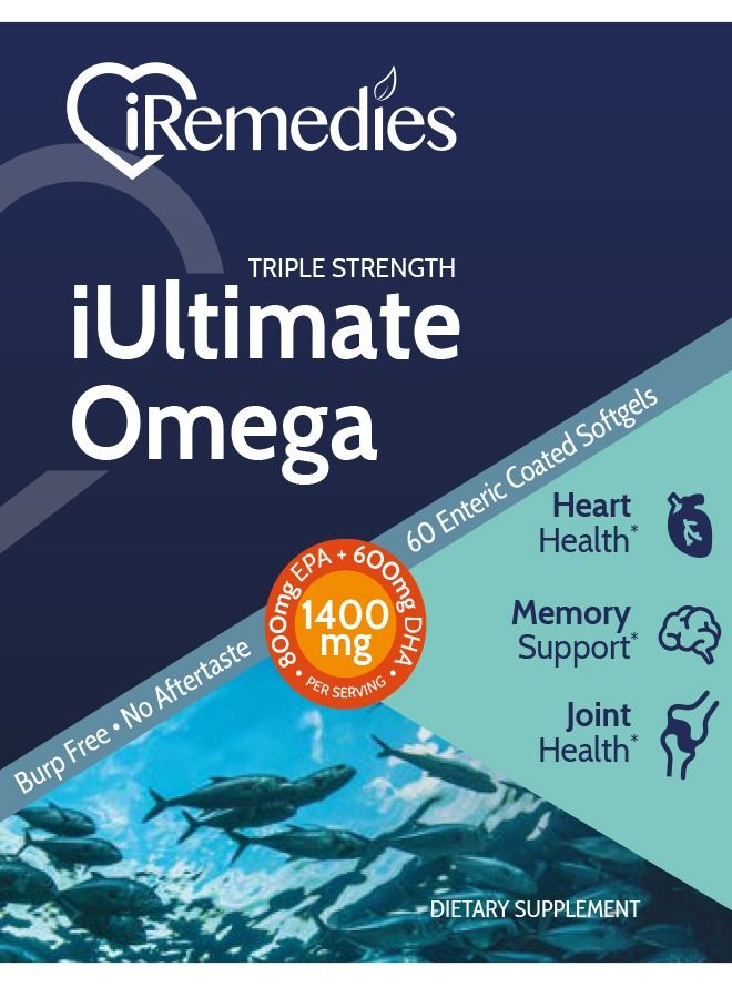 iUltimate Omega – 60 softgels