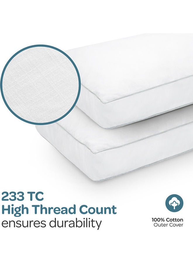 Pack Of 2 Toddler Pillow Set 60 x 35 Cm