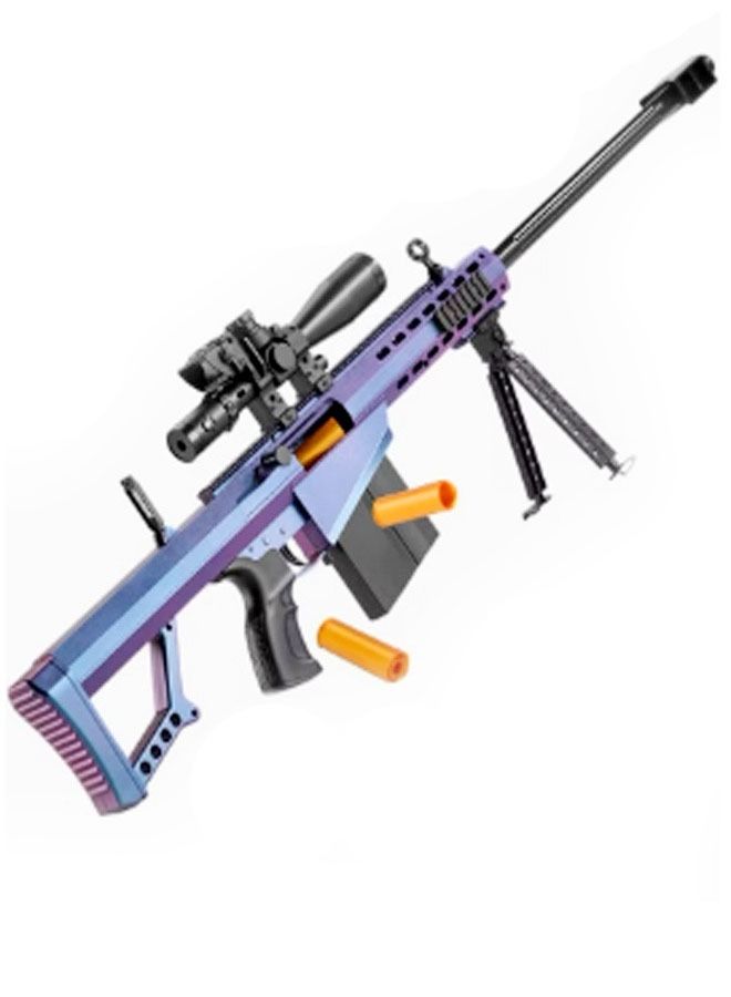 M82 Light Fifty SASR Semi-automatic Electric Burst Soft Bullets Sniper Rifle Gun for Outdoor Play