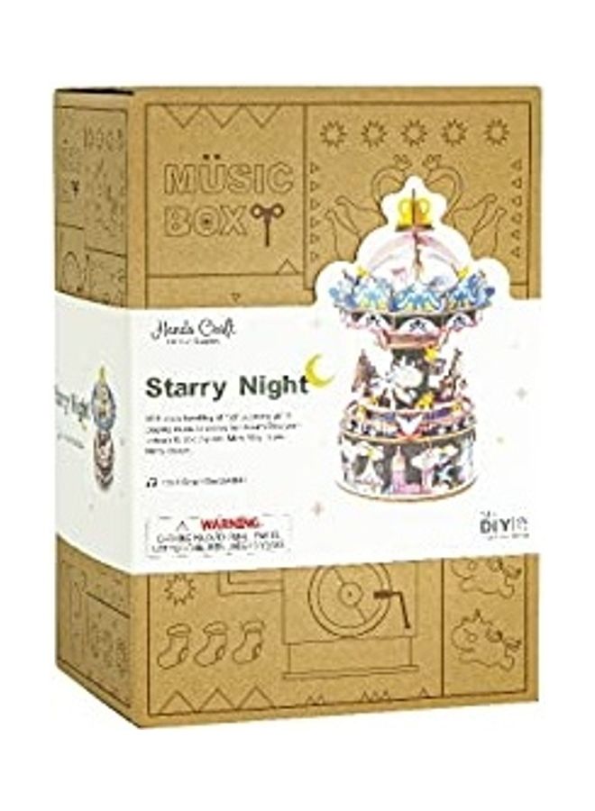 DIY Music Box - Starry Night 5.1 X9.6 X6.6inch