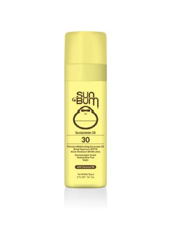 Original Spf 30 Sunscreen Oil | Vegan And Reef Friendly (Octinoxate & Oxybenzone Free) Broad Spectrum Moisturizing Uva/Uvb Glowing Sunscreen Lotion With Vitamin E | 5 Oz