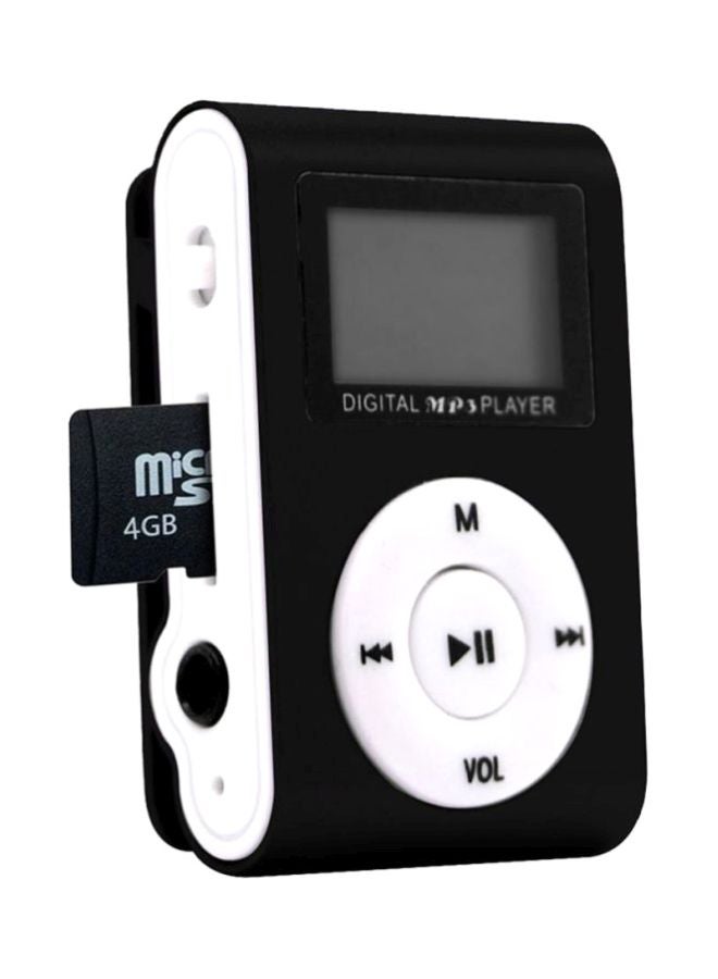 Digital LCD Clip Style MP3 Player MG01 Black