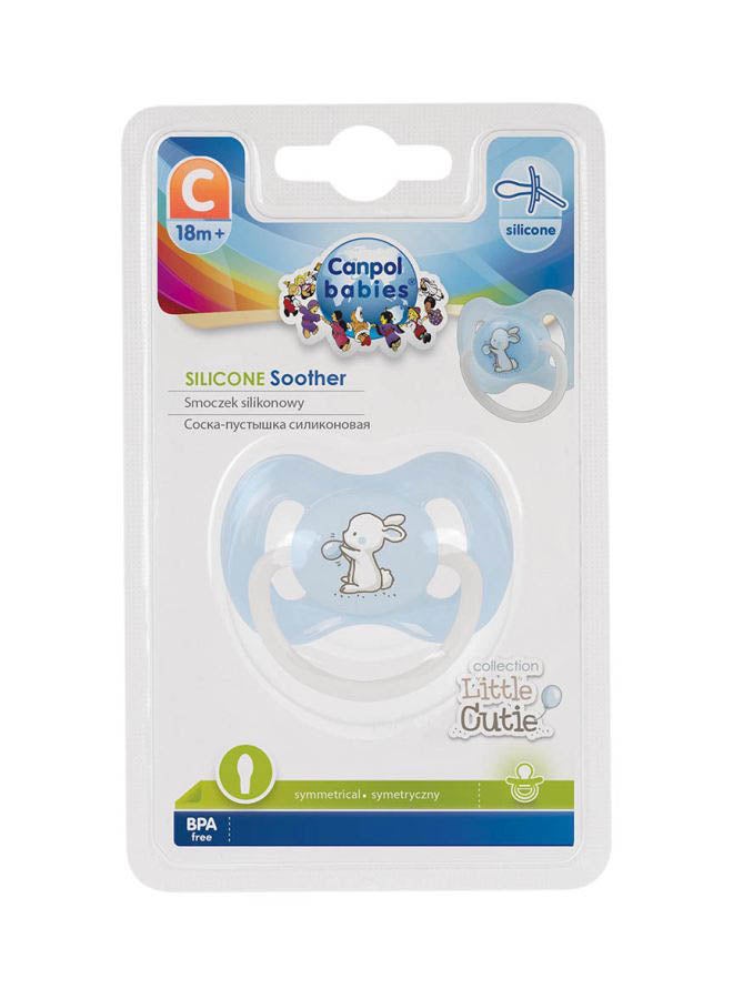 Little Cutie Silicone Soother - 18 Months+