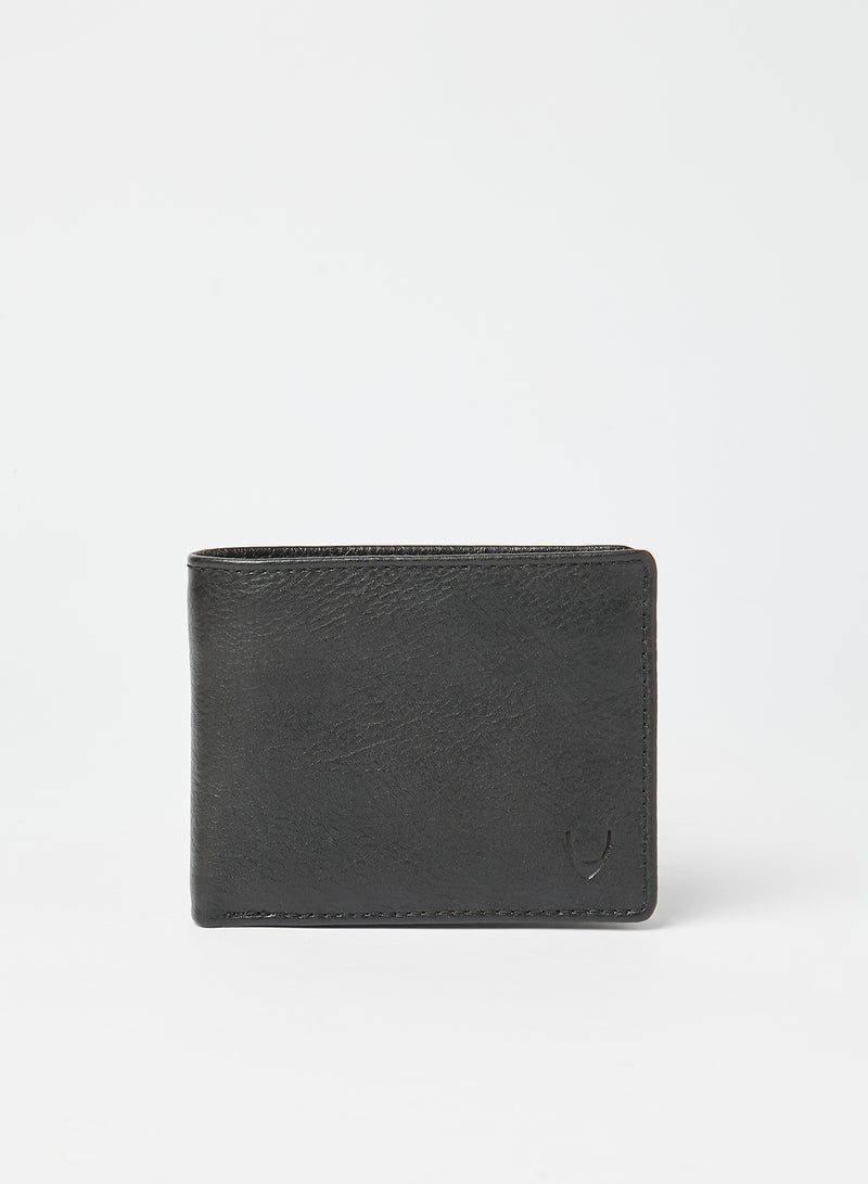 Bi-Fold Leather Wallet Black