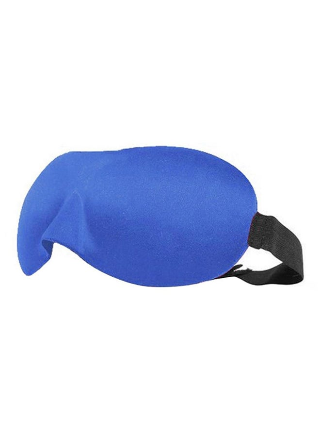 Travel 3D Sleeping Eye Mask Polyester Blue 23 x 9cm