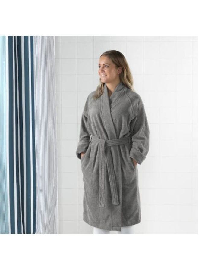 Bath Robe S/M Grey 104cm