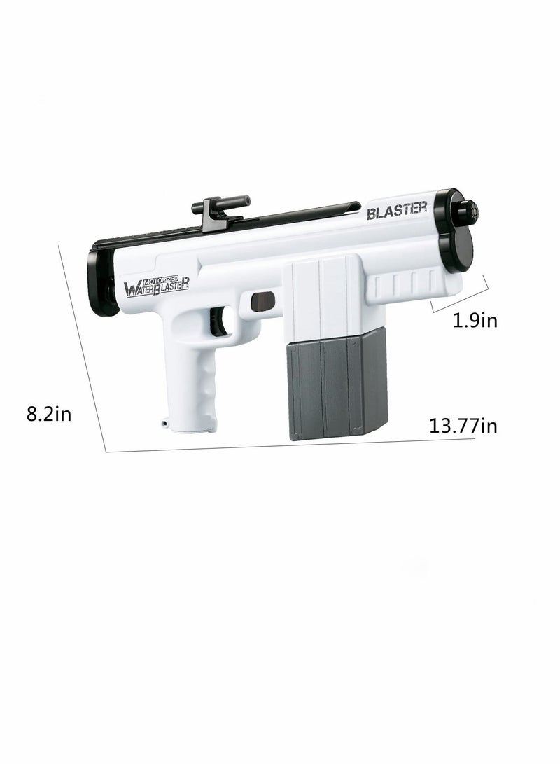 Electric Water Gun Toy, 375CC High Capacity Battery Powered Automatic Squirt Gun for Kids and Adults, 22ft Range Squirt Gun Toy fo