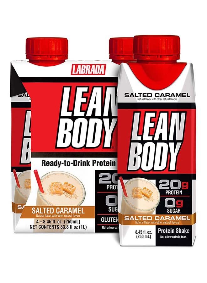 16-Piece Lean Body Ready To Drink Protein Shake-Salted Caramel