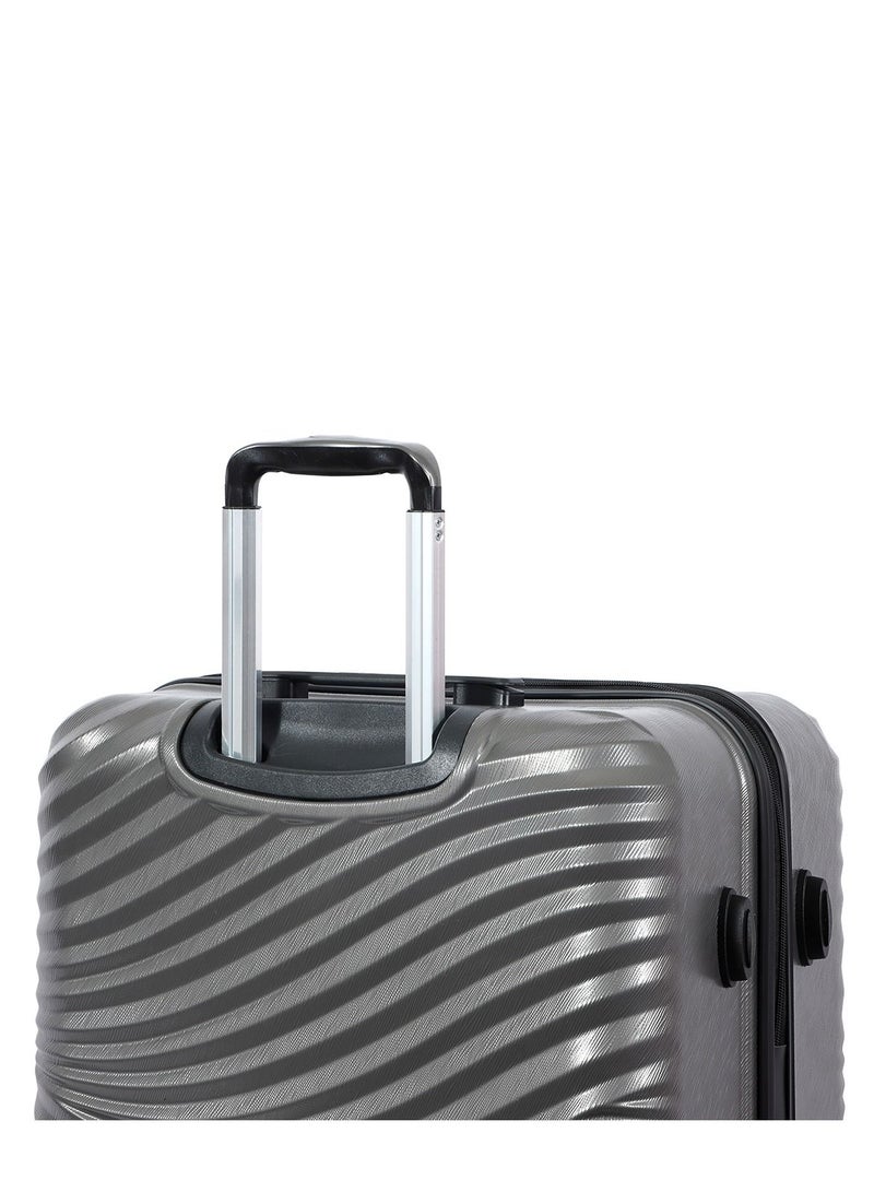 Biggdesign Lightweight Moods Up Carry On Luggage with Spinner Wheel and Lock System Anthracite 28-Inch