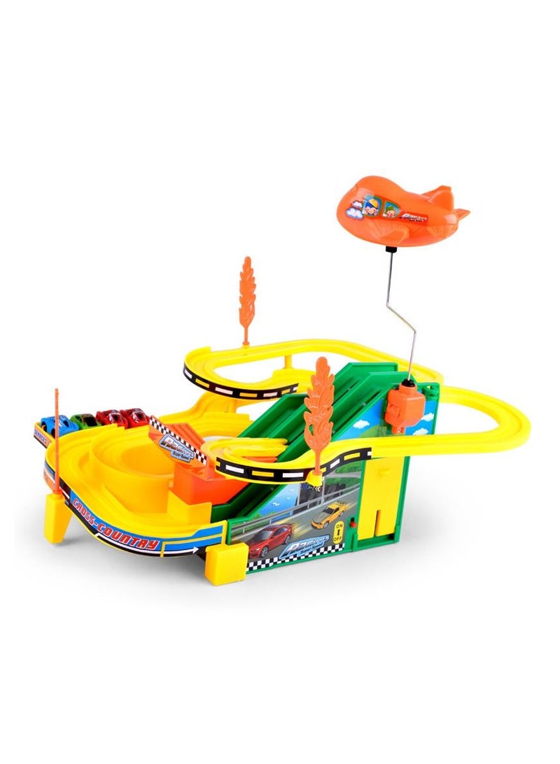 Kids Mini Car Drome Race Track Adventure Puzzle Car Toy
