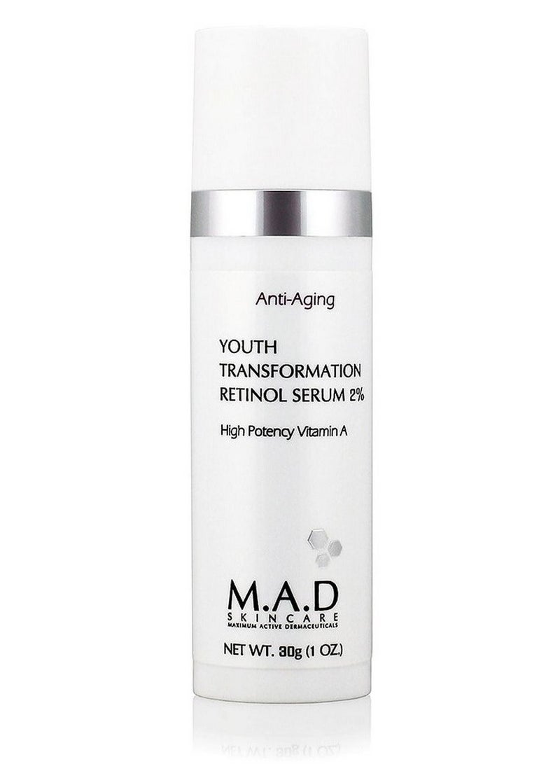 Skincare Anti-Aging Youth Transformation Retinol Serum 2%