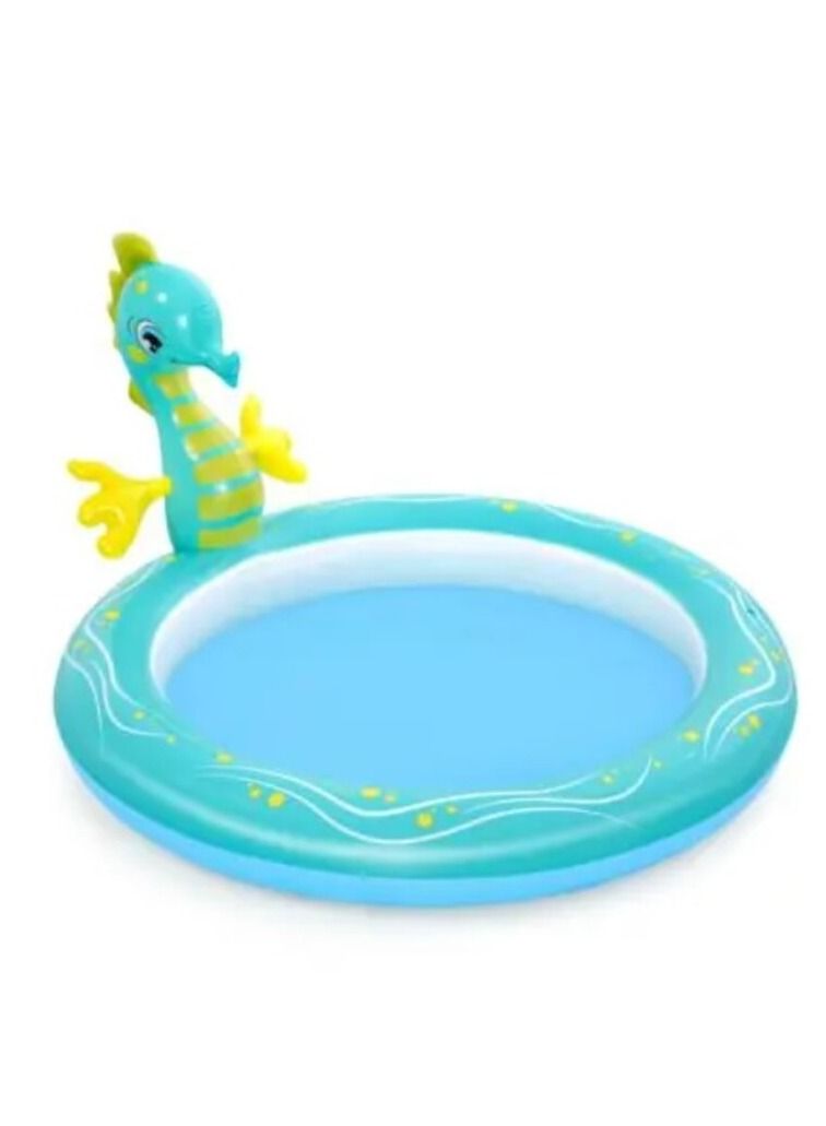 Seahorse Sprinkler Inflatable Pool 53114 1.88m x 1.60m