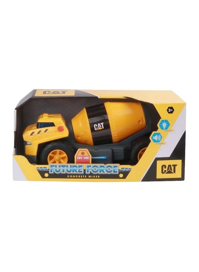 Cat Lights & Sound Future Force Battery Operated Concrete Mixer 5 Inches