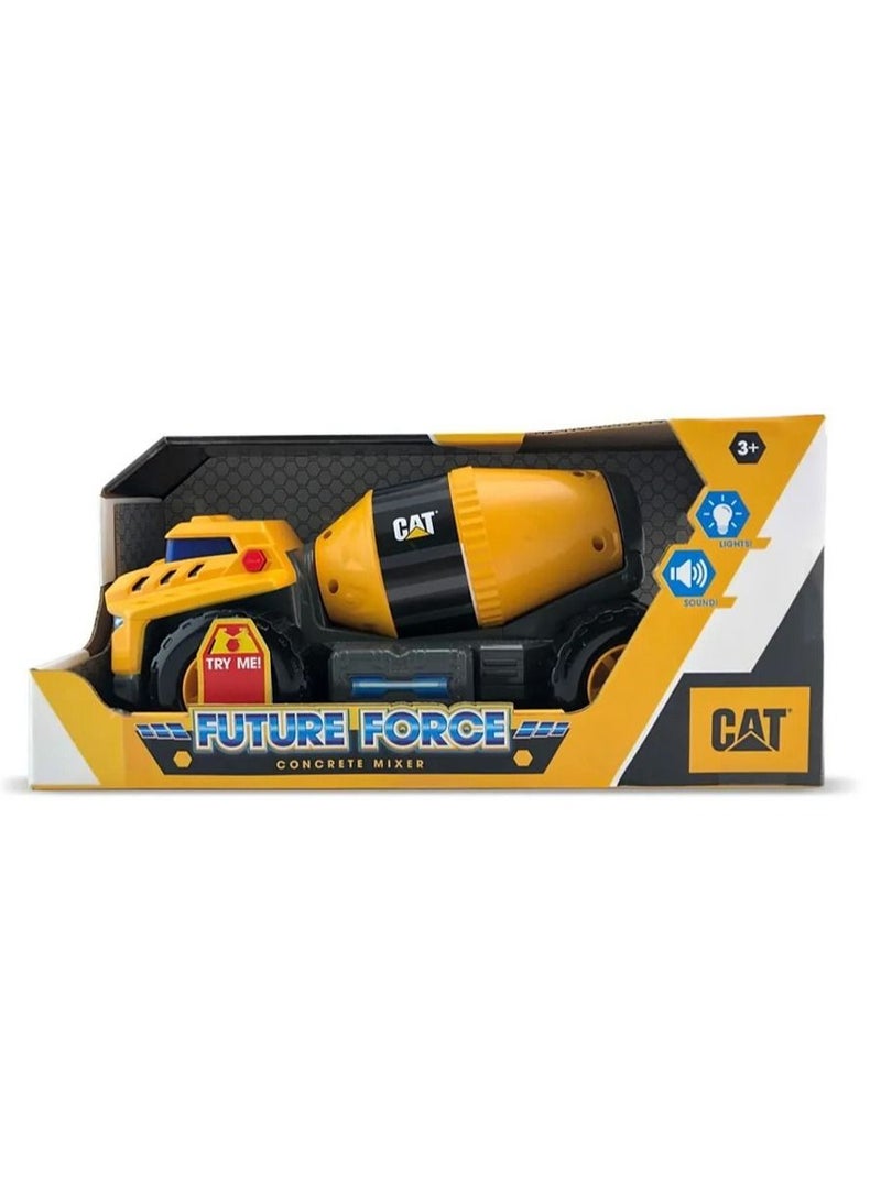 Cat Lights & Sound Future Force Battery Operated Concrete Mixer 5 Inches