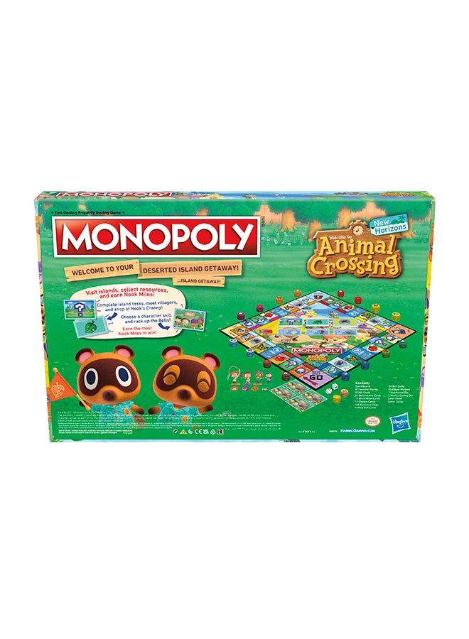 Animal Crossing New Horizons Edition Board Game For Kids Ages 8 And Up, Fun Game To Play For 2-4 Players