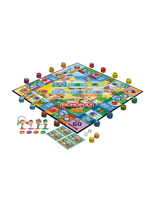 Animal Crossing New Horizons Edition Board Game For Kids Ages 8 And Up, Fun Game To Play For 2-4 Players