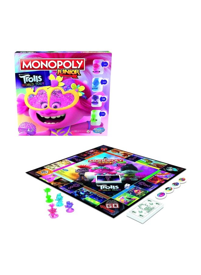 Monopoly Junior Trolls Board Game