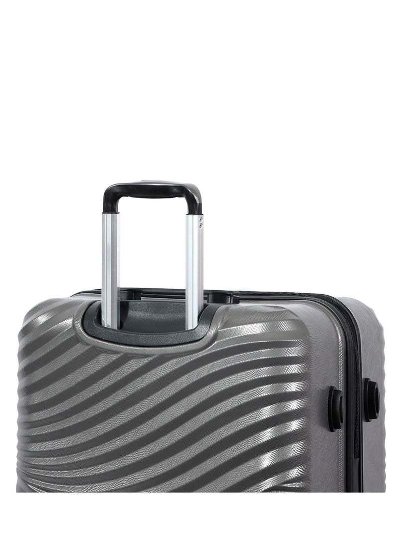 Biggdesign Lightweight Moods Up Carry On Luggage with Spinner Wheel and Lock System Anthracite 24-Inch