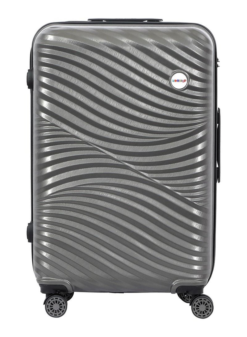 Biggdesign Lightweight Moods Up Carry On Luggage with Spinner Wheel and Lock System Anthracite 24-Inch
