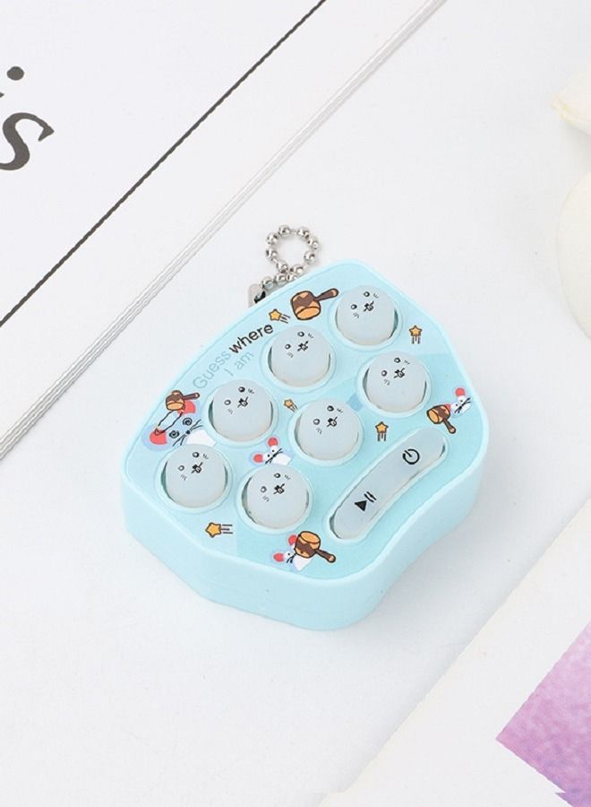 Mini Brick Game Toy Keychain Classic Portable Luminous Game Machine with Chain Birthday Party Most Popular