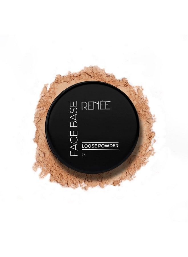 Face Base Loose Powder Deep Beige 7Gm ; Non Sticky Weightless Matte Finish Excellent Payoff Enriched With Vitamin E