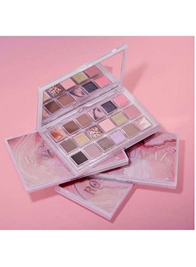 Rose Quartz Matte Finish Eyeshadow Palette (18 Shades) Matte Finish