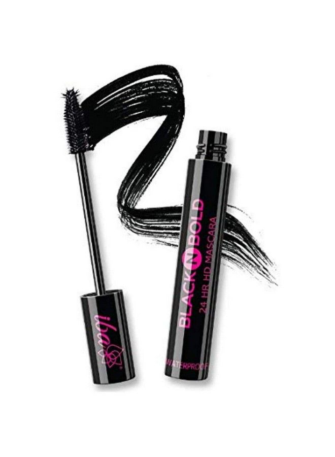 Black N Bold 24 Hr Hd Mascara Black 8 Ml L Waterproof Lengthening Curling Volumising L 100% Vegan & Cruelty Free