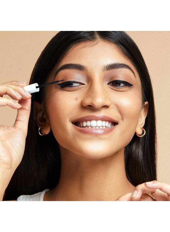 Soothing Waterproof Eyeliner With Almond Oil & Castor Oil For 10 Hour Long Stay Black 3.5Ml Matte Finish