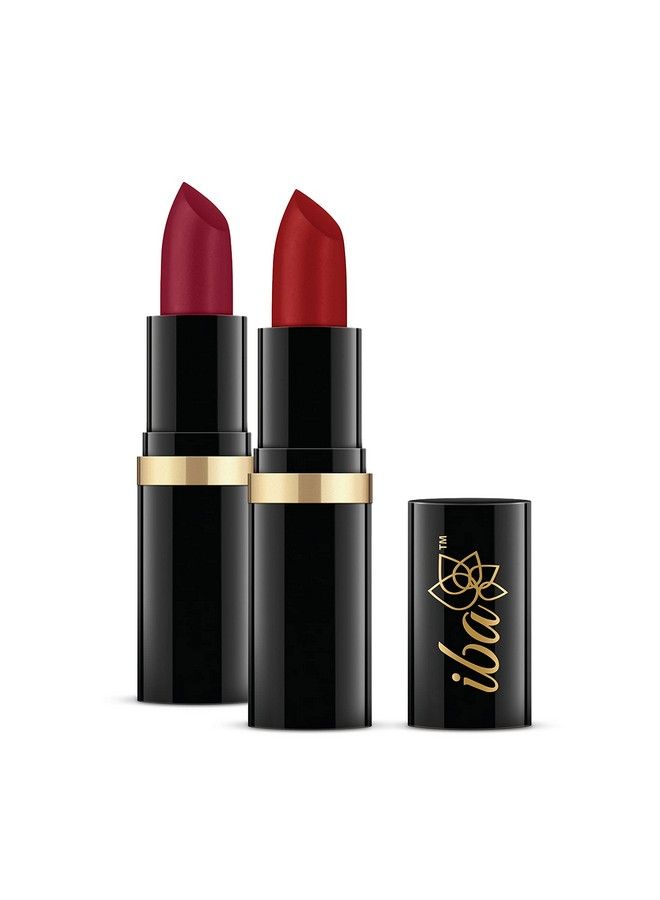 Moisture Rich Lipstick Combo Favorite Red L 100% Vegan & Natural L Highly Pigmented
