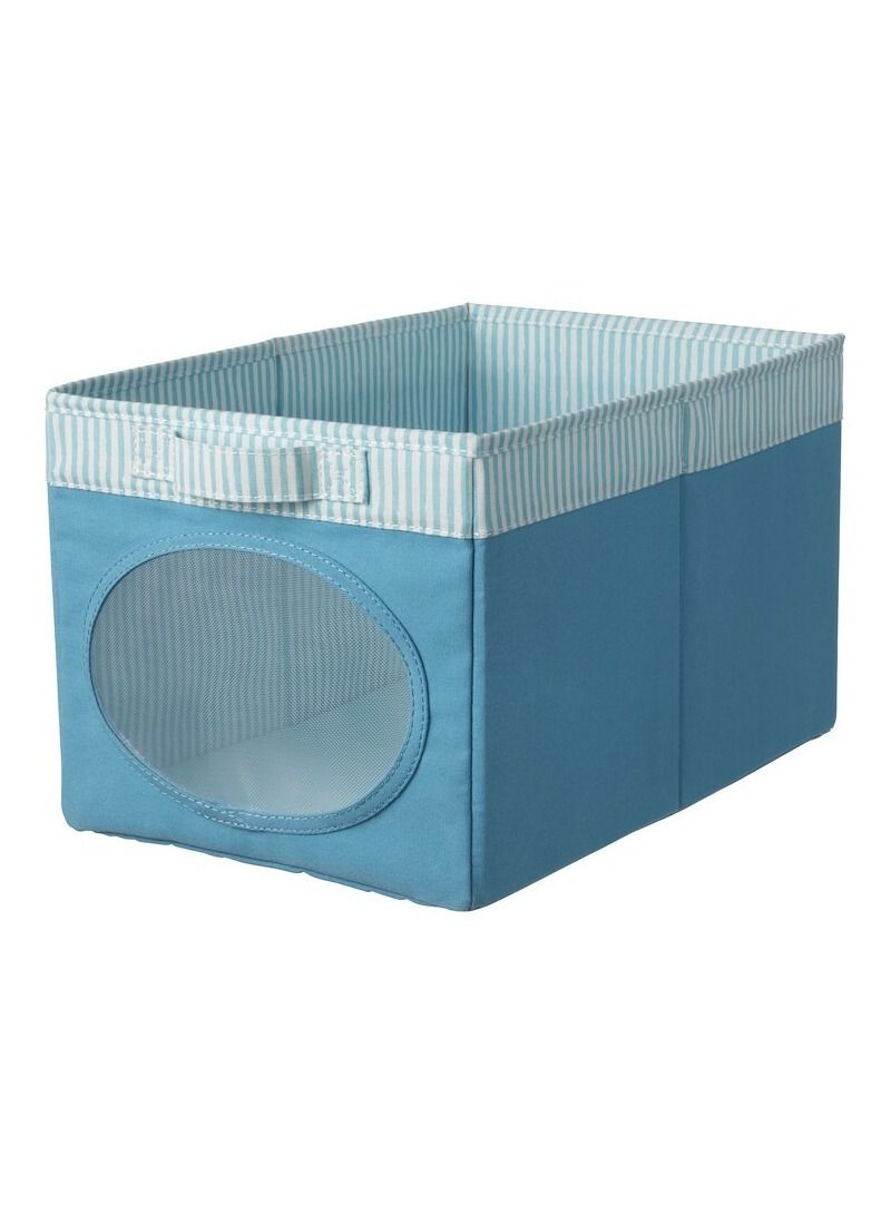 Box, blue, 25x37x22 cm