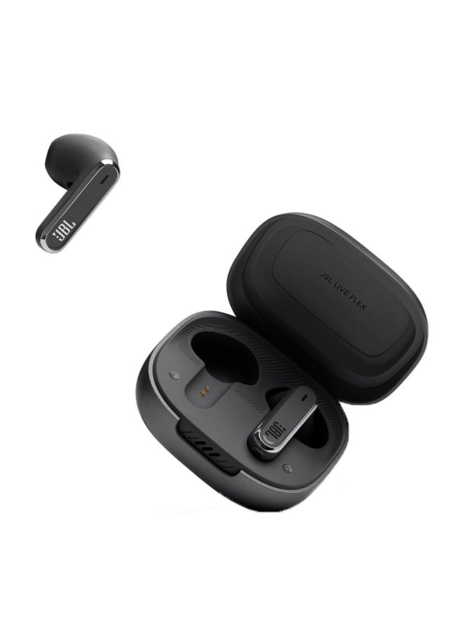 Live Flex True Wireless Noise Cancelling Earbuds Hi-Fi With Personi-Fi 2.0 40H Battery 6 Mics Touch Voice Control  Ip54 Water Resistant Black