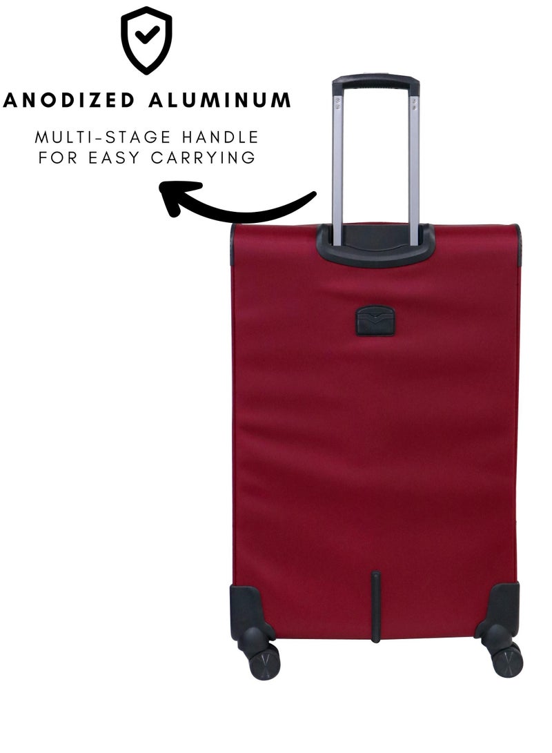 Softside Luggage Uster Collection Set of 3