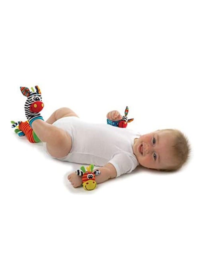 Jungle Wrist Rattle and Foot Finder Toy for Kids 3.5 x 11.5 x 17cm