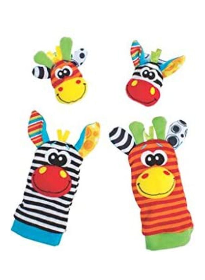 Jungle Wrist Rattle and Foot Finder Toy for Kids 3.5 x 11.5 x 17cm