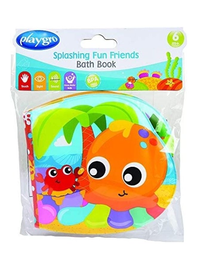 Splashing Fun Friends Bath Book with Squeaker