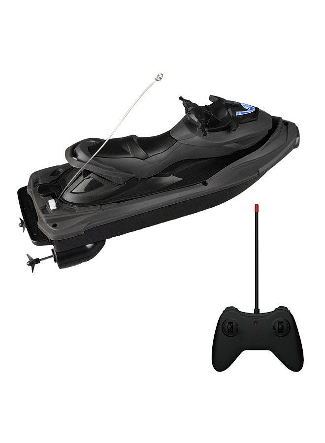 Remote Control Motor Boat, High Speed Remote Control Boat for Kids Adults Black